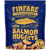 Finfare Sashimi Grade Salmon Nuggets Cold Smoked & Freeze-Dried Cat Treats - Front