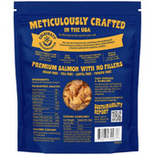 Finfare Sashimi Grade Salmon Nuggets Cold Smoked & Freeze-Dried Cat Treats - Back
