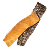 Finfare Sashimi Grade Salmon Skin Strips Cold Smoked & Freeze-Dried Dog Treats - Front/ Treats