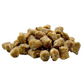 Icelandic+ Soft & Chewy Bites Trout Raspberry & Kelp Recipe Cat Treats - Front/ Treats