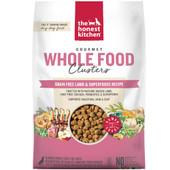 The Honest Kitchen Gourmet Whole Food Clusters Grain Free Lamb & Superfoods Recipe Dry Dog Food - Front