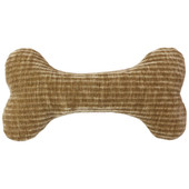 Fetch Your Own Adventure Khaki Bone Plush Dog Toy - Back