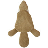 Fetch Your Own Adventure Floppy Squirrel Crinkle Plush Dog Toy - Back
