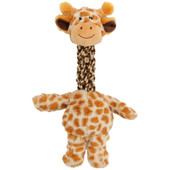 Patchwork Pet Tug & Toss Giraffe Rope Plush Dog Toy - Front