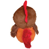 Snugarooz Rusty The Rooster Plush Dog Toy - Back
