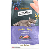 Fussie Cat Market Fresh Kitten Recipe Chicken w/ Goat Milk Premium Dry Cat Food - Front