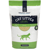 Spiffy Paw Unscented Corn Clumping Cat Litter - Front, 20 lb