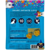 GivePet Birthday Bash Applesauce, Rolled Oats & Honey Flavor Soft Baked Premium Dog Treats - Back
