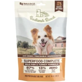 Badlands Ranch Superfood Complete Wild Fish & Turkey Formula Gently Air-Dried Adult Dog Food - Front, 24 oz