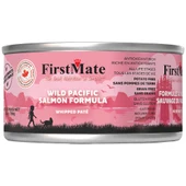 FirstMate Simple & Complete Wild Pacific Salmon Formula Whipped Pate Canned Cat Food - Front, 5.5 oz