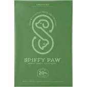 Spiffy Paw Unscented Corn-Derived Poop Bags for Waste Disposal - Front/ Bag