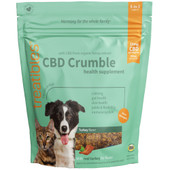 Treatibles 10mg CBD Crumble Turkey Flavor Health Supplement For Dogs & Cats - Front