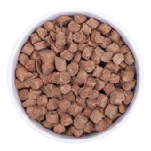 Kiwi Kitchens Grass-Fed Venison Dinner w/ Wild-Caught Tuna Freeze-Dried Raw Cat Food - Front/ Food