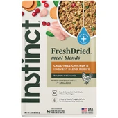 Instinct FreshDried Meal Blends Cage-Free Chicken & Harvest Blend Recipe Freeze-Dried Adult Dog Food - Front
