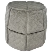 Pure Comfort Gray Cube Cat Bed - Back