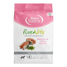 PureVita Salmon & Peas Grain Free Entree Dry Dog Food