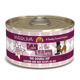 Cats in the Kitchen The Double Dip Chicken and Beef Recipe Au Jus Canned Cat Food