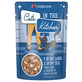 Weruva Cats in the Kitchen 1 If By Land, 2 If By Sea Recipe Wet Cat Food - Front