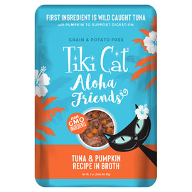 Tiki Cat Aloha Friends Tuna with Pumpkin Wet Cat Food - Front