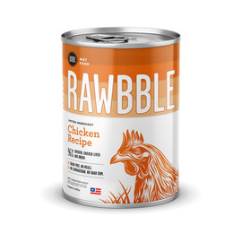 Pet Food Express Rawbble Chicken Recipe Canned Dog Food - Front