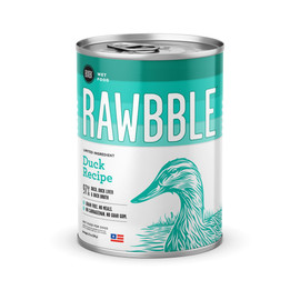 Pet Food Express Rawbble Duck Recipe Canned Dog Food - Front