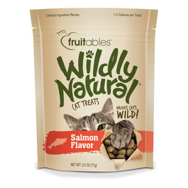 Fruitables Wildly Natural Salmon Flavor Cat Treats