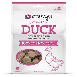 Etta Says! Eat Simple! Duck Dog Treats - Front