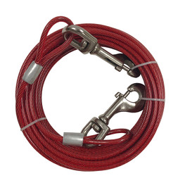 Coated Tie-Out Dog Cable 