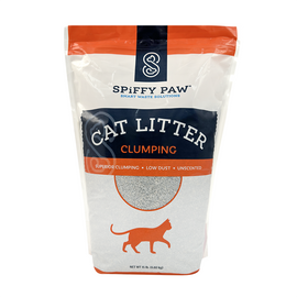 Spiffy Paw Superior Clumping Unscented Cat Litter - Front, 15 lb