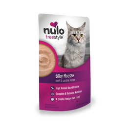 Nulo Freestyle Silky Mousse Beef & Sardine Recipe Wet Cat Food - Front