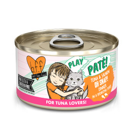 Weruva B.F.F. Play Tuna & Salmon Oh Snap! Dinner in a Hydrating Purée Paté Canned Cat Food