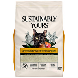 Sustainably Yours Large-Grain Formula Plant-Based Cat Litter - Front