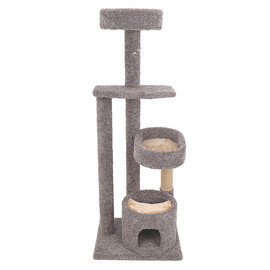 CatWare Kitty Skyscraper Tower Cat Tree - Front
