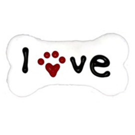 Pawsitively Gourmet Valentines Bone Cookie Dog Treat - Front
