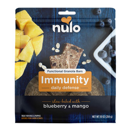 Nulo Functional Granola Immunity Slow-Baked w/ Blueberry & Mango Dog Treats - Front