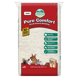 Oxbow Pure Comfort White Small Animal Bedding - Front, 36 L