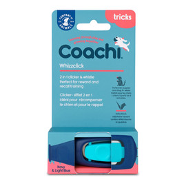 Coachi Whizzclick  2-in-1 Clicker & Whistle Training Tool for Dogs - Front, Packaging