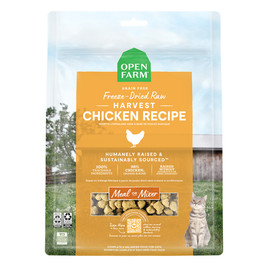 Open Farm Grain Free Harvest Chicken Recipe Freeze-Dried Raw Cat Food - Front