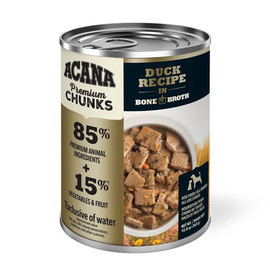 Acana Premium Chucks Duck Recipe in Bone Broth Canned Dog Food - Front