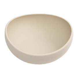 FuzzYard Life Sandstone Silicone Dog Bowl - Front