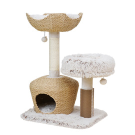 PetPals Charm Medium Cat Tree - Front