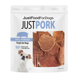 JustFoodForDogs JustPork Dog Treats - Front