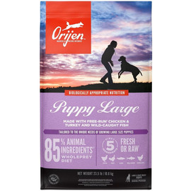 Orijen Puppy Large Breed Recipe Dry Dog Food - Front