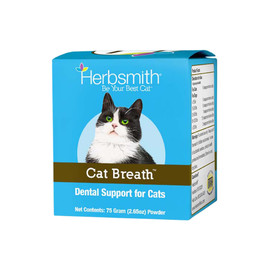 Herbsmith Cat Breath Dental Support Powder for Cats - Front