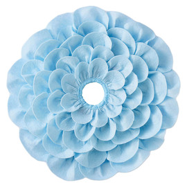 PetDreamHouse SPIN Blue Blossom Snuffle Dog Mat, 2-Pack - Front