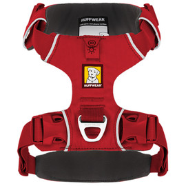 RuffWear Front Range Red Canyon Dog Harness - Front