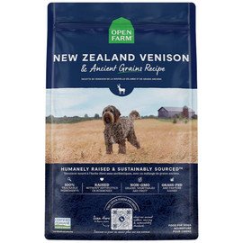 Open Farm New Zealand Venison & Ancient Grains Recipe Dry Dog Food - Front