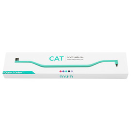 RyerCat Ocean Dual Sided Cat Toothbrush - Front