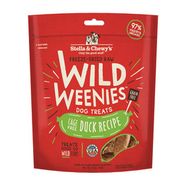 Stella & Chewy's Wild Weenies Duck Recipe Dog Treats