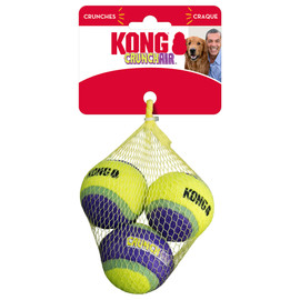 Kong CrunchAir Balls Dog Toys, 3-Pack - Front